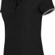 Kariban - Polo manches courtes femme - Black / Light Grey / White - S