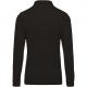 Kariban - Polo piqué manches longues homme - Black - 3XL