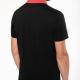 Kariban - Polo jersey bicolore homme - Black / Dark Grey Heather - S