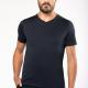 Kariban - T-shirt Supima® col V manches courtes homme - Black - S