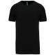 Kariban - T-shirt col rond manches courtes homme - Black - S