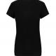 Kariban - T-shirt col rond manches courtes femme - Black - S