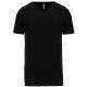 Kariban - T-shirt manches courtes col V homme - Black - S