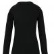 Kariban - T-shirt col rond manches longues femme - Black - S