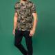 Kariban - T-shirt camo manches courtes homme - Grey Camouflage - S