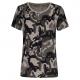 Kariban - T-shirt camo manches courtes femme - Grey Camouflage - XS