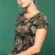 Kariban - T-shirt camo manches courtes femme - Grey Camouflage - XS