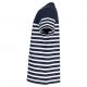 Kariban - T-shirt marin col rond Bio enfant - Navy / White Stripes - 4/6 ans