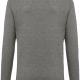 Kariban - T-shirt coton Bio col rond manches longues homme - Grey Heather - 3XL