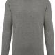 Kariban - T-shirt coton Bio col rond manches longues homme - Grey Heather - 3XL