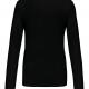 Kariban - T-shirt col rond manches longues femme - Black - 3XL