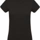 Kariban - T-shirt coton Bio col rond femme - Black - L