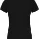 Kariban - T-shirt coton Bio col V femme - Black - L