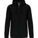 Kariban - Sweat-shirt zippé capuche homme - Black - M