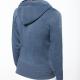 Kariban - Sweat-shirt zippé capuche "mélange" femme - Blue Heather - M