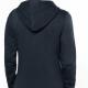 Kariban - Sweat-shirt zippé capuche contrastée femme - Black / Fine Grey - S