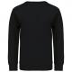 Kariban - Sweat-shirt col rond enfant - Black - 10/12 ans