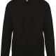 Kariban - Sweat-shirt zippé capuche - Black - XS