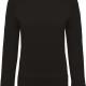 Kariban - Sweat-shirt Bio col rond manches raglan femme - Black - L