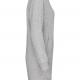 Kariban - Robe Lounge Bio en molleton - Light grey heather - XS