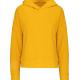 Kariban - Sweat-shirt capuche lounge Bio femme - Mellow Yellow - S/M