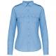 Kariban - Chemise pilote manches longues femme - Sky Blue - S