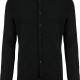 Kariban - Chemise maille piquée manches longues - Black - S