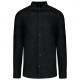 Kariban - Chemise popeline manches longues homme - Black - 3XL