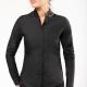 Kariban - Chemise col mao manches longues femme - Black - S