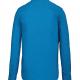 Kariban - Chemise popeline lavée manches longues - Blue - S