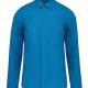 Kariban - Chemise popeline lavée manches longues - Blue - S