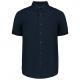 Kariban - Chemise popeline manches courtes enfant - Navy - 6/8 ans