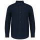 Kariban - Chemise popeline manches longues enfant - Navy - 6/8 ans