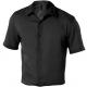 Kariban - Chemise ajustée manches courtes sans repassage - Black - S