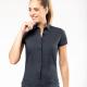 Kariban - Chemise coton / élasthanne manches courtes femme - Black - L