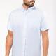 Kariban - Chemise oxford manches courtes - Oxford Blue - 3XL