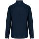 Kariban - Chemise lin et coton manches longues homme - Navy - S