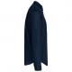 Kariban - Chemise lin et coton manches longues homme - Navy - S