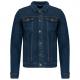 Kariban - Blouson denim non doublé homme - Blue Rinse - S