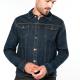 Kariban - Blouson denim non doublé homme - Blue Rinse - S