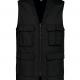 Kariban - Gilet multipoches non doublé - Black - XS