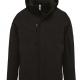 Kariban - Parka softshell doublée capuche homme - Black - S