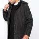 Kariban - Parka avec capuche amovible - Black - S