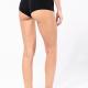 Kariban - Shorty écoresponsable taille basse sans couture femme - Black - XL/XXL