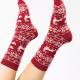 Kariban - Chaussettes d'hiver unisexe - Cherry Red - One Size