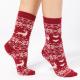 Kariban - Chaussettes d'hiver unisexe - Cherry Red - One Size