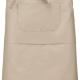 Kariban - Tablier polycoton long - Beige - One Size