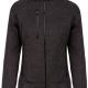 Kariban - Veste zippée chinée femme - Dark Grey Melange - XS