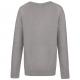 Kariban - Pull col V enfant - Grey Melange - 6/8 ans