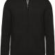 Kariban - Cardigan doublé polaire - Black - S